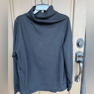 Athleta Black Pullover Sweater